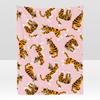 Pattern Ttiger Ppattern Throw Soft Flannel Blanket for Bed Bedroom Sofa Picnic Throw Skinfriendly Breathable Gift Cover
