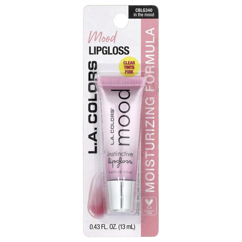 L.A. Colors, Mood Lip Gloss, CBLG340 In the Mood, 13ml (0.43fl oz)