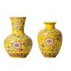 Antique Flower Vase Handicraft Porcelain Bottle Home Decor Vintage Ceramic Vase Flower Receptacle Room Decoration Christmas Gift