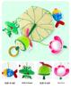 Happy Monkey Baby Crib Mobile: Newborn Bed Hanging Wind Chime & Sleep Aid Toy