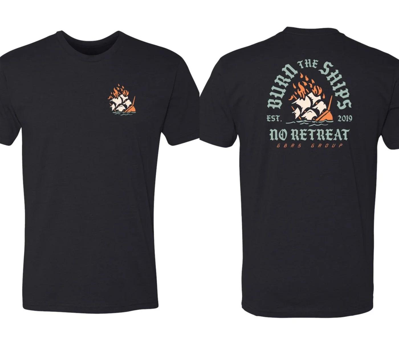 

Футболка з коротким рукавом GBRS Group X BUM Energy Grip Matters Чоловічі футболки Важка бавовна Спортзал Фітнес Спорт Вільний Чоловічий одяг Топ Футболки L