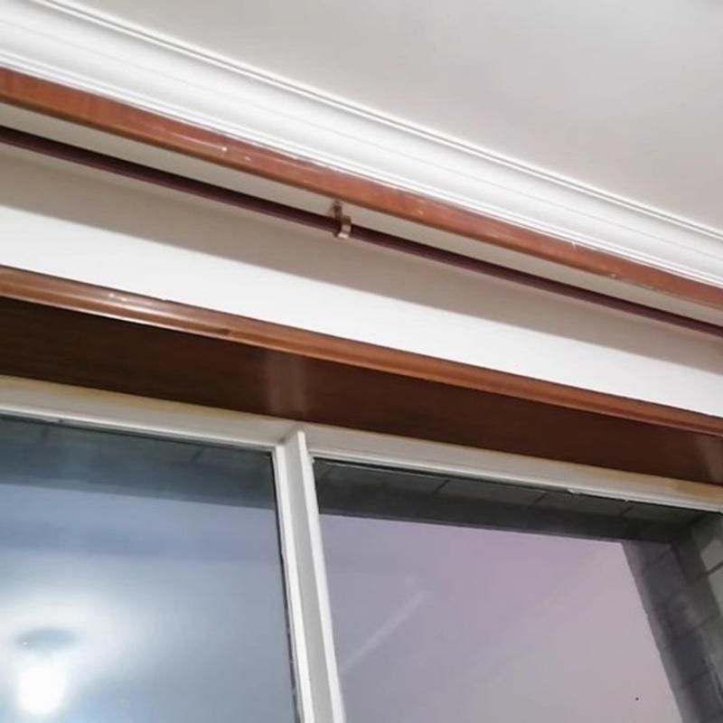 Versatile Aluminum Alloy Rod Bracket Suitable for Curtain or Wardrobe