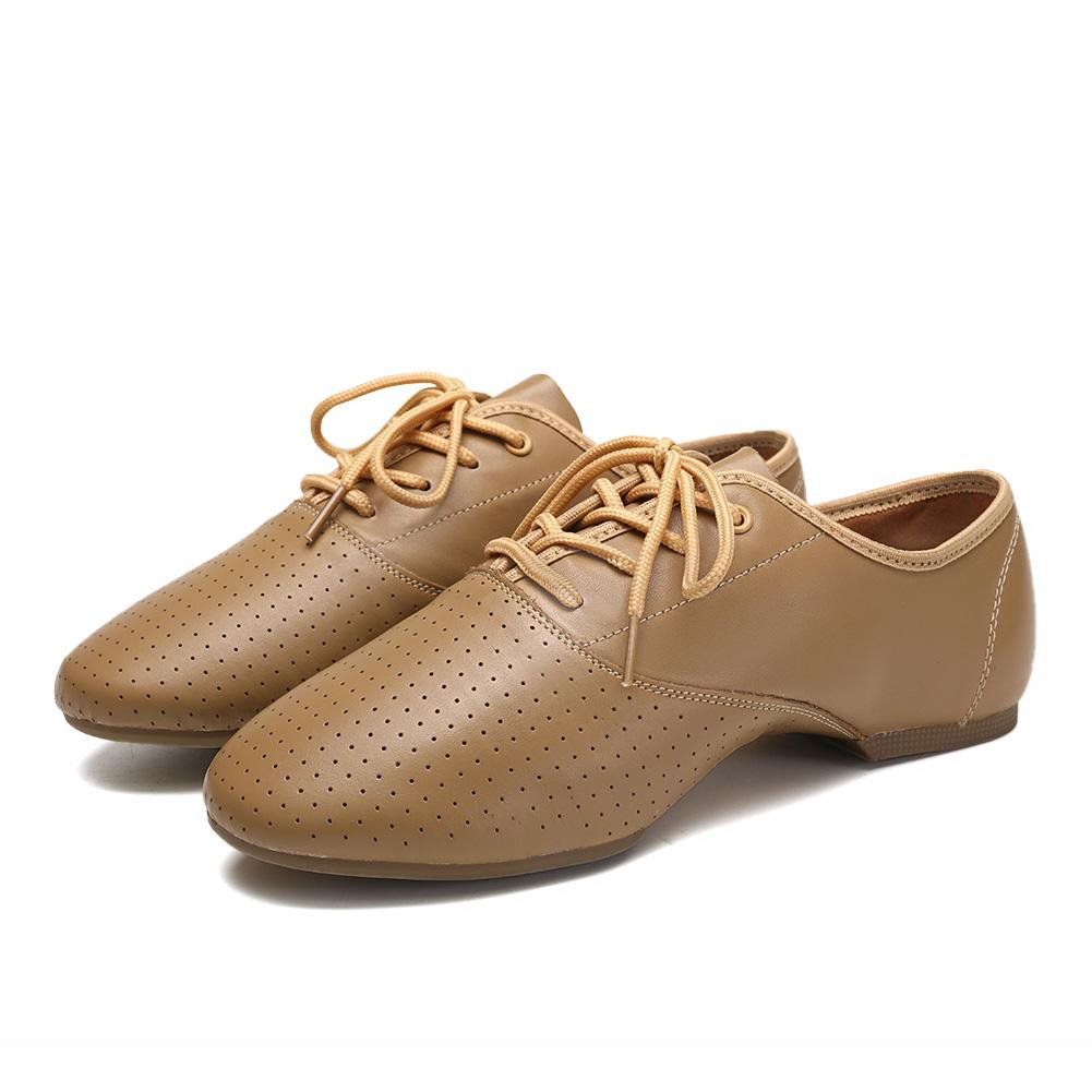 Genuine Leather Women Girls Jazz Dance Shoes Ballet Shoes Teacher's Shoes