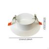 Ceiling Cover Plate Downlight Hole Trim ,Lightweight with Buckle Compact Decorative Panel for