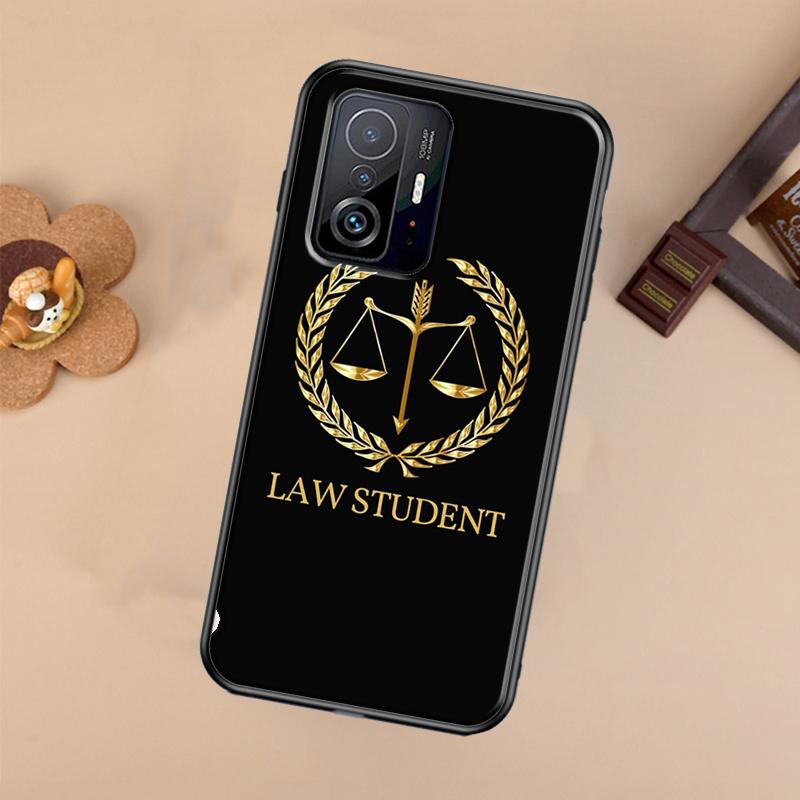 Lawyer Judge Pattern Art Case For Xiaomi POCO X7 X6 Pro X3 X5 M6 F3 F5 F6 Pro 11T 12T 13T 14T Pro 13 14 Ultra Cover