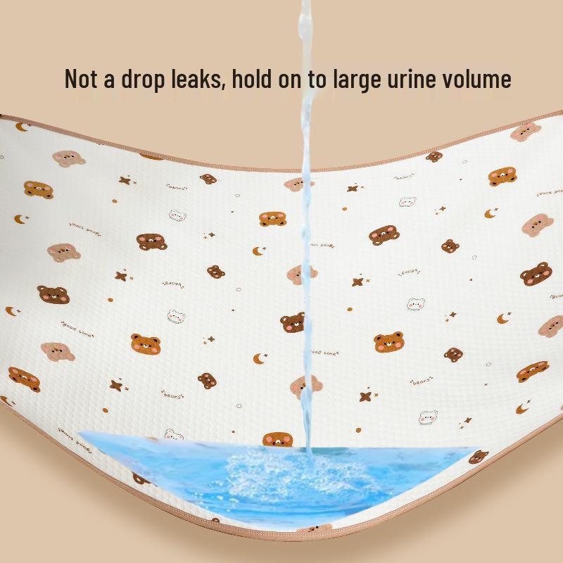 Baby Cotton Waterproof Antibacterial Mattress Pad - Washable Summer Pad