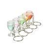 1 Pcs Fake Wineglass Key Chain Keyring Creative Gift Decoration Lanyard Keychain