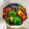 1PC Dinosaur Forest Umbrella-8-Rib Reinforced Portable Folding Travel Suitable for All Seasons Outdoor Daily Use  -J0415