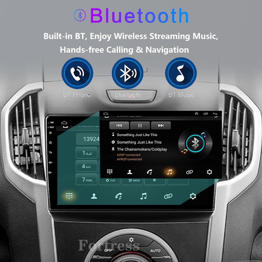 2 Din Android 14 Car Radio For Chevrolet TrailBlazer 2 2012-2016 For Isuzu D-MAX 2 2012-2018 Multimedia Player Wireless Carplay