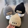 Baby Hat Autumn and Winter Infant Wool Hat Versatile Warm Versatile Knitted Warm Boys and Girls Pullover