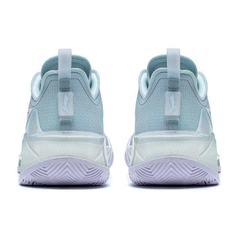 Li Ning Liren 3 V2 Slip Resistant, Abrasion Resistant, Breathable Low Top Basketball Shoes Unisex Aqua Blue ABAT057-2