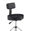 Adjustable Pneumatic Drum Stool with Swivel Saddle Backrest - Ideal for Jazz Drummers and Musicians of All Ages