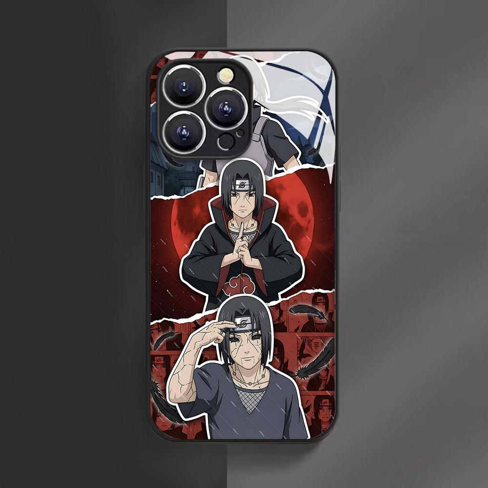 

N-Narutos Glass Phone Case for Samsung A37 A57 A07 A26 A36 A56 A16 A06 A55 A35 A14 A34 A54 A24 A405 A25 A15 A04 A34 A54 4G 5G Samsung A16