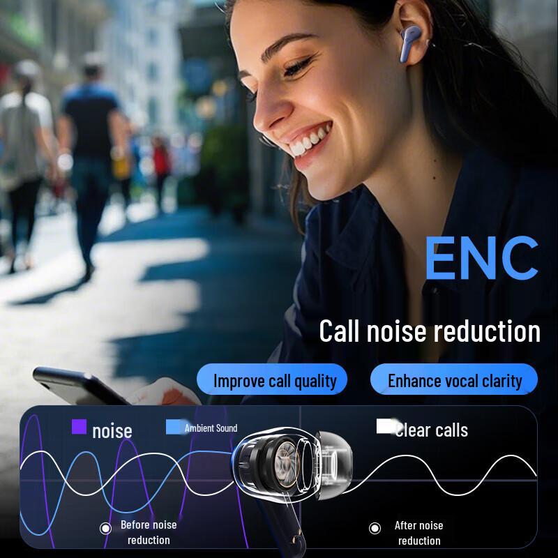 aigo TU01A Active Noise Cancelling Wireless Earbuds