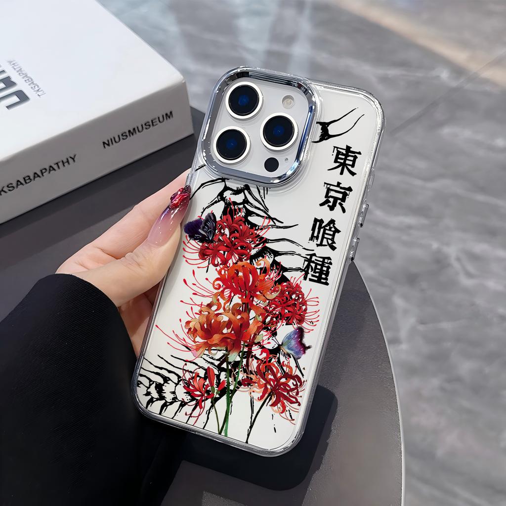 Coque de téléphone Anime Japonais Tokyo Ghoul Pour iPhone 17 16e 16 15 14 13 12 11 mini Pro Max X XR XSMAX 8 7 Air Plus Housse Souple