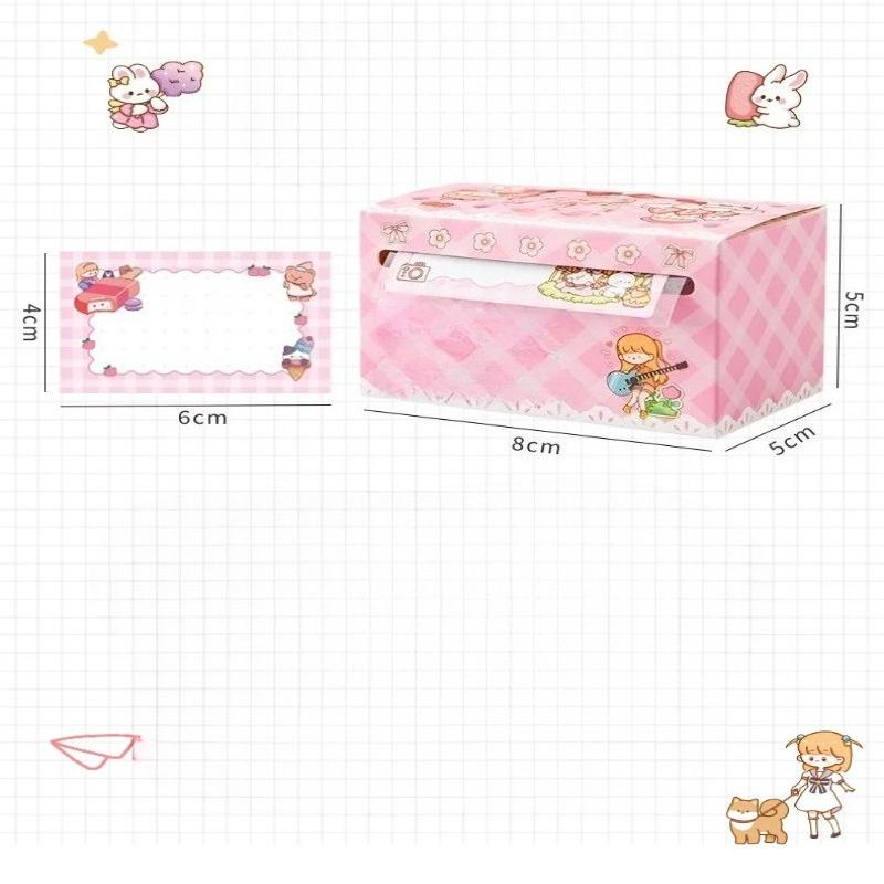 70Pcs Pull Out Convenient Sticky Notes for Students High Quality N Times Stickers Material Paper for Memo Marking Memo Pad