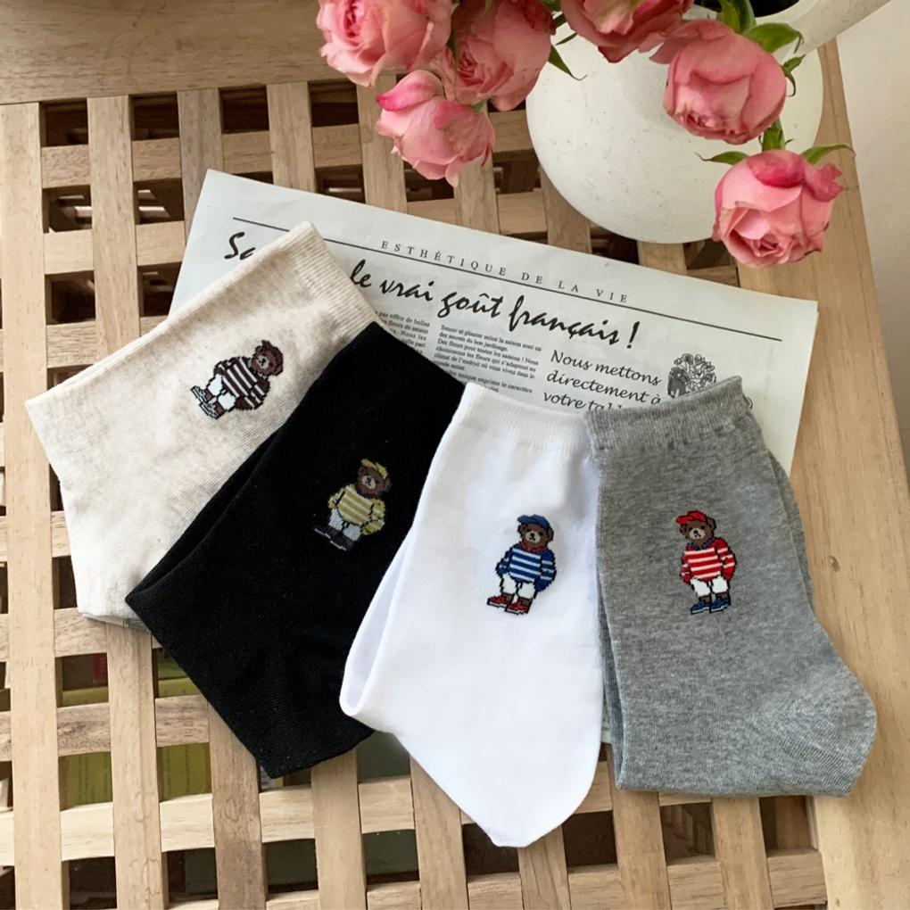 

Мужские носки Papipou до середины икры на все 4 сезона (4 пары) 4 pairs of oatmeal