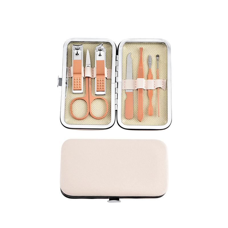 

Rose Gold Stainless Steel 18-Piece Nail Clipper & Manicure Set