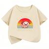 Cute Anime Axolotl Shirt TShirt Printed T Shirt Summer Spring Clothes Short Sleeve Tops TShirts Funny Boys Girls Clothing Kids