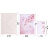 Best Wishes 3D Pop Up Greeting Card Stereo Card Thank You Card Flower Cake Card  Desktop Decoration