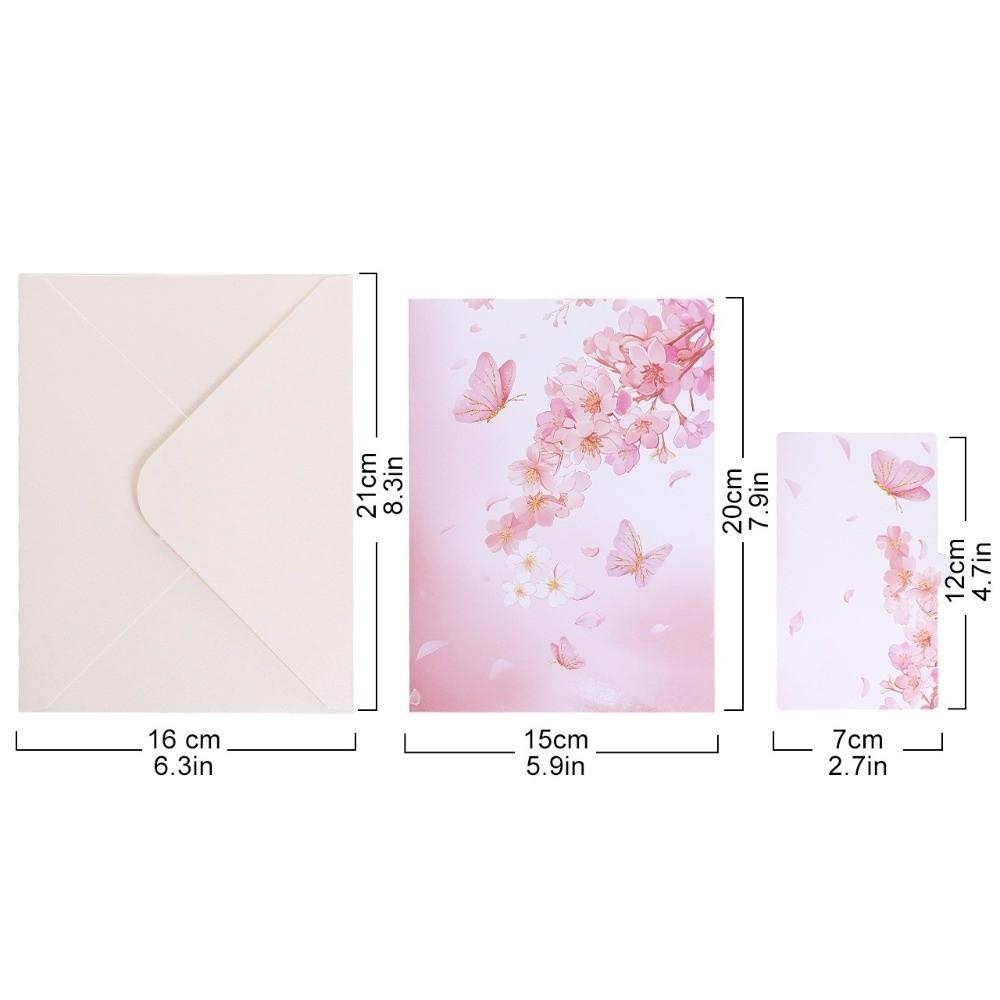 Best Wishes 3D Pop Up Greeting Card Stereo Card Thank You Card Flower Cake Card Desktop Decoration