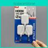 Hooks Abs Adhesive Stainless Steel No Drill Installation Kitchen Tools Hook