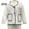 2 Teile/satz Damen Herbst Hemd Hosen Set Umlegekragen Einreihig Langen Ärmeln Patchwork Top Weites Bein Lose Hose Homewear Casual Outfit