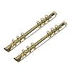 Moterm 6-Ring Binder Mechanism Replacement Kit for Binder Planners (A5 Size, Gold, 19mm) - 2 Pieces