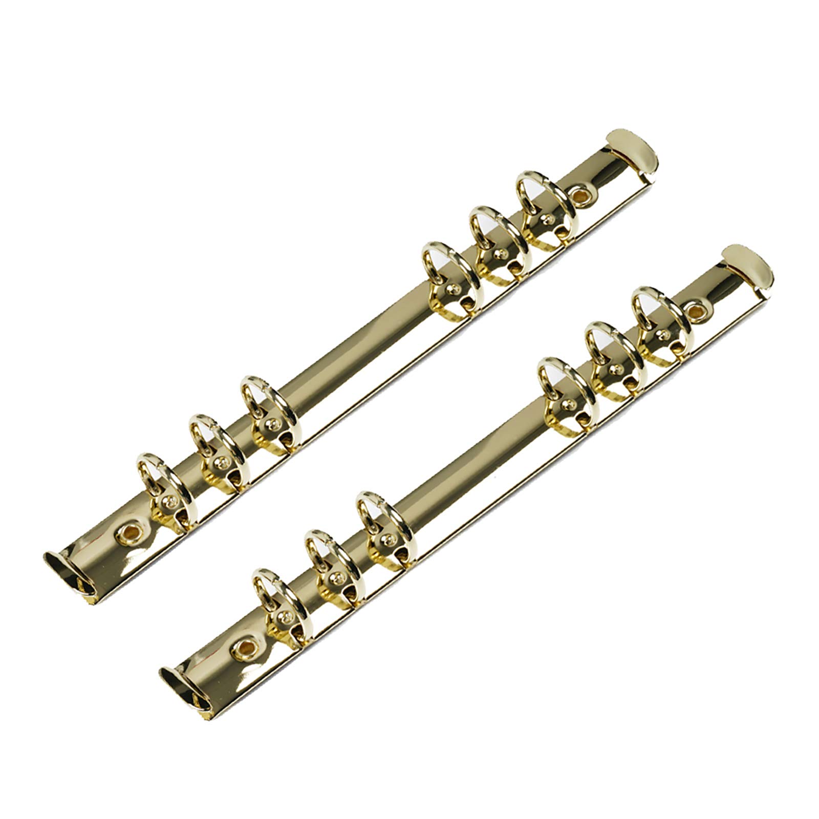 Moterm 6-Ring Binder Mechanism Replacement Kit for Binder Planners A5 Size Gold 19mm - 2 Pieces 8100₽