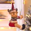 1 Stück Hutdesigns mit Pullovern Vorhangclips Weihnachtsdekorationen Vorhangschnalle Kreatives Rentier & Weihnachtsmann Weihnachts-Schneemann