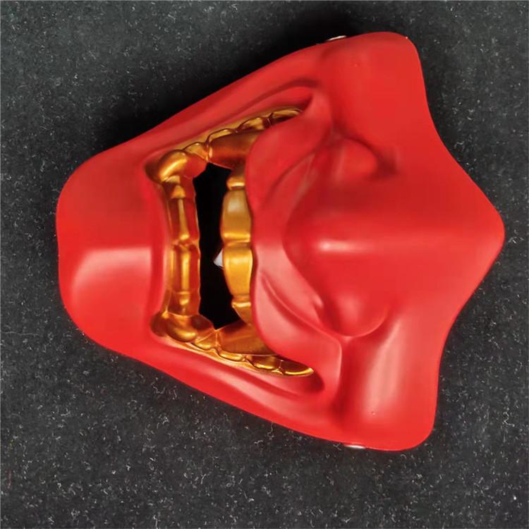 

Half Face Eyecatching Hannya Masks In Various Styles For Festive Occasions Old Red Mask