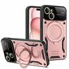 Rotating Bracket Big Lens Protection Cover For Apple iPhone 17E 15 14 16 17 Pro Max Honor X5D X8D X5C 400 X7A X8A X7B Motorola Moto Armor Case