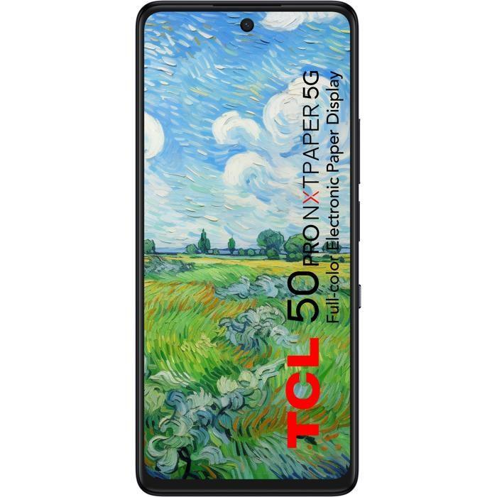 Smartphone TCL 50 Pro NXTPAPER 5G - 6,8 pouces - 16 Go - 512 Go - Noir - LTE - Double SIM