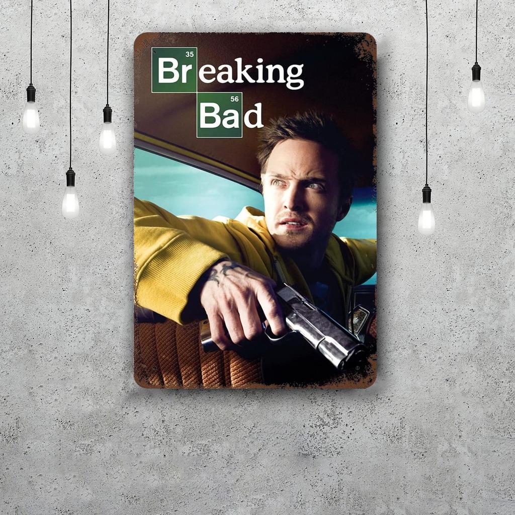 Breaking Bad Metal Signs Wall Decor Vintage Tin Signs Captain Metal Poster Decor for Bar Pub Club Wall Decoration