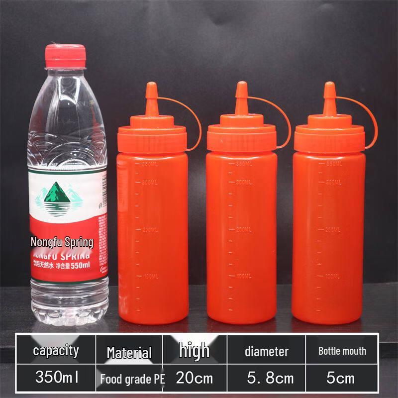 ZISIZ Single-Hole Squeeze Sauce Bottle