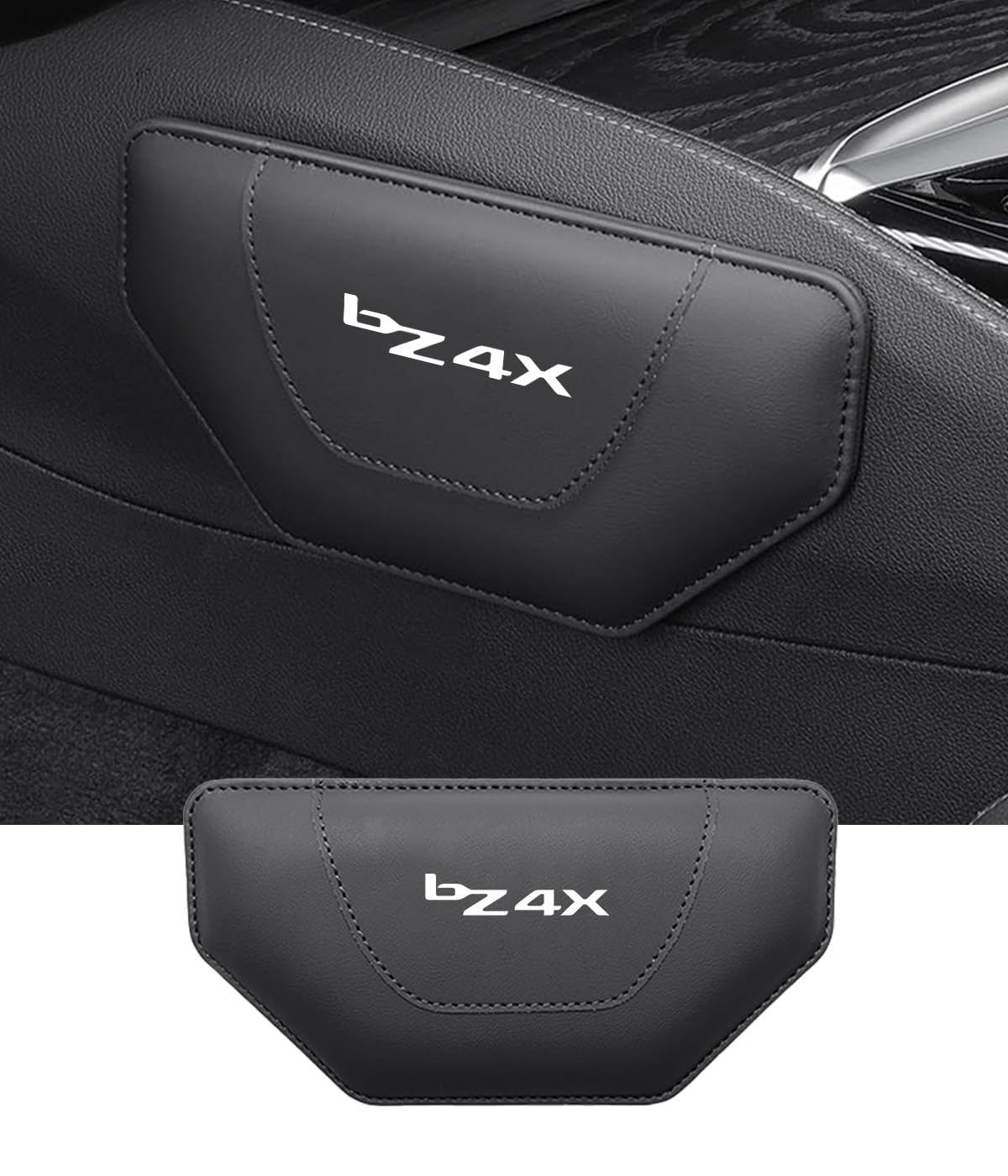 

bZ4X Car Knee Leg and Elbow Custom Car Center Leather with Memory Cotton Car Convenient Car Interior 1 Piece Pads, Cushions, Parts, Stylish, Stick-on чёрный