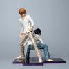 Death Note Light Yagami und L Kettengliedert Actionfigur Sammlerstatue Schreibtischdekoration Für Anime-Fans Sammlung Ausstellungsmodell