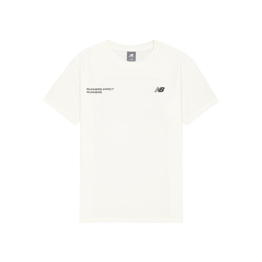 New Balance T Shirt Men s Ivory White NEF29271-IV S