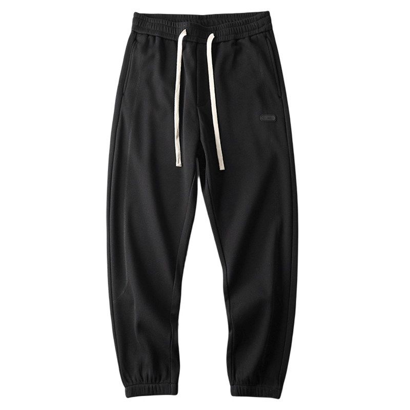 Winter Thickened Export Tail Order Silver Fox Velvet Casual Sweatpants