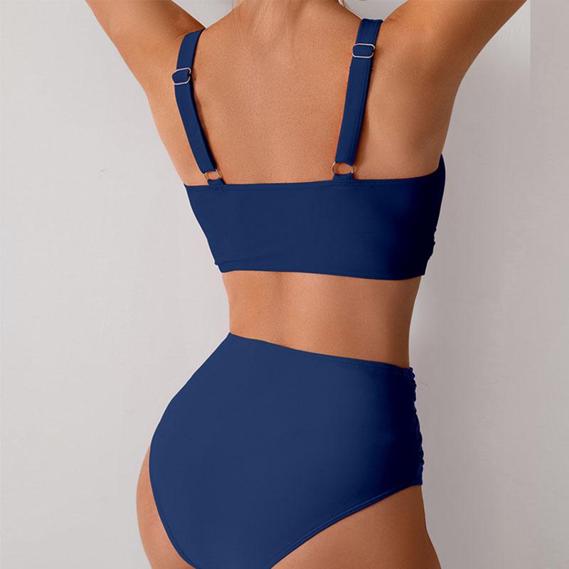 New Women Summer Push Up Swimwear High Waist Bikini Set Bathing Suit Beachwear