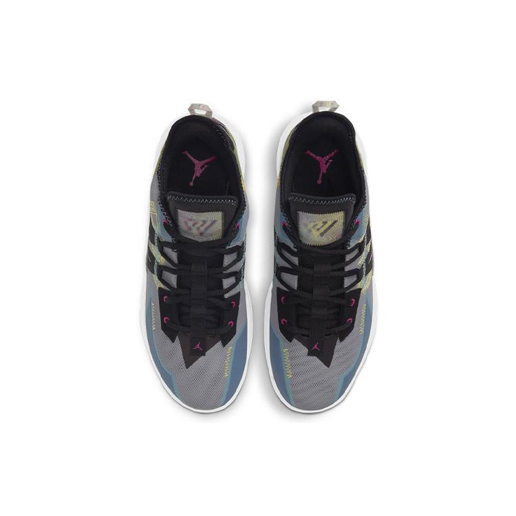 Air Jordan Westbrook One Take 2 PF 'Wolf Grey Multi' (Unisex) Wolf Grey / Fireberry Vintage Basketball Shoes CW2458 003