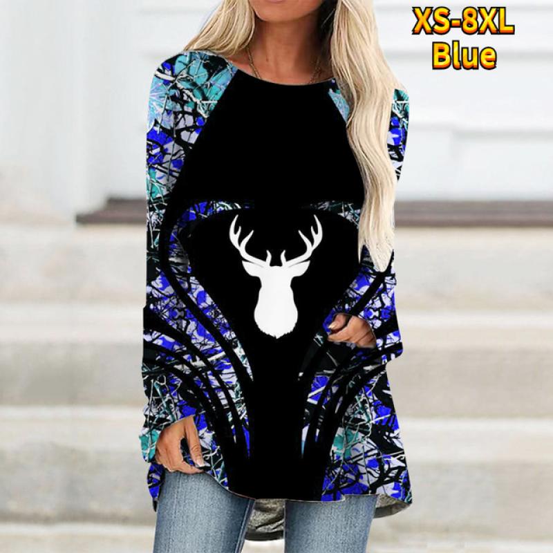 Классический изысканный женский повседневный свободный топ с круглым вырезом и длинным — фото 16