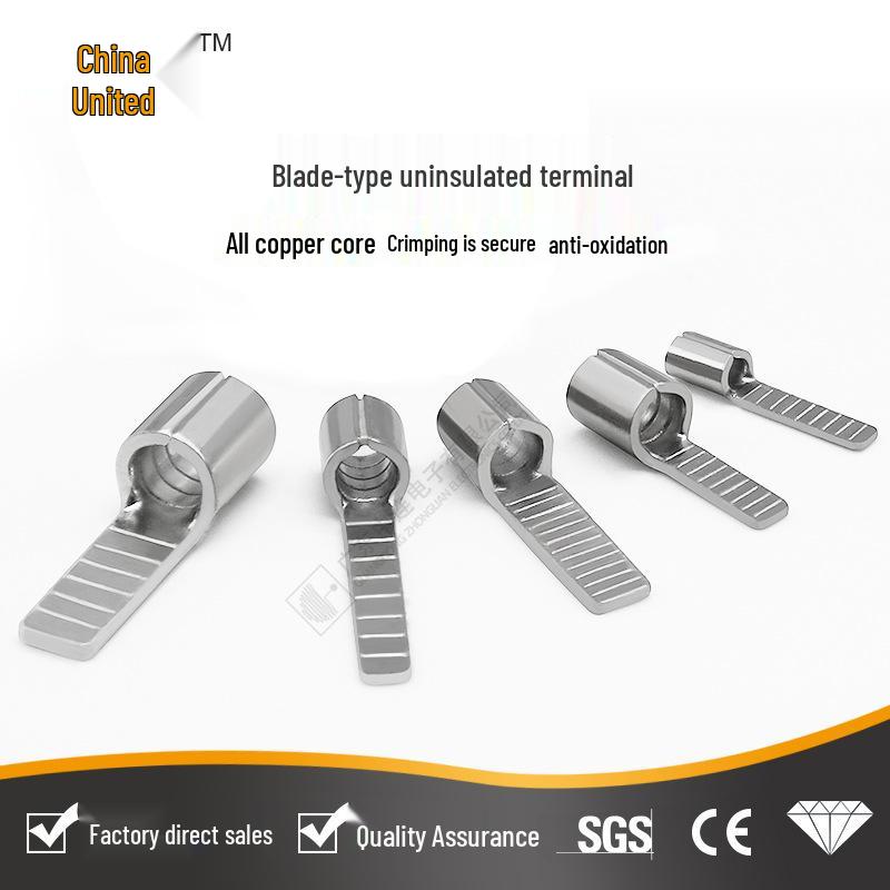 European Style Purple Copper Quick Wiring Terminal, DBN Copper Lug