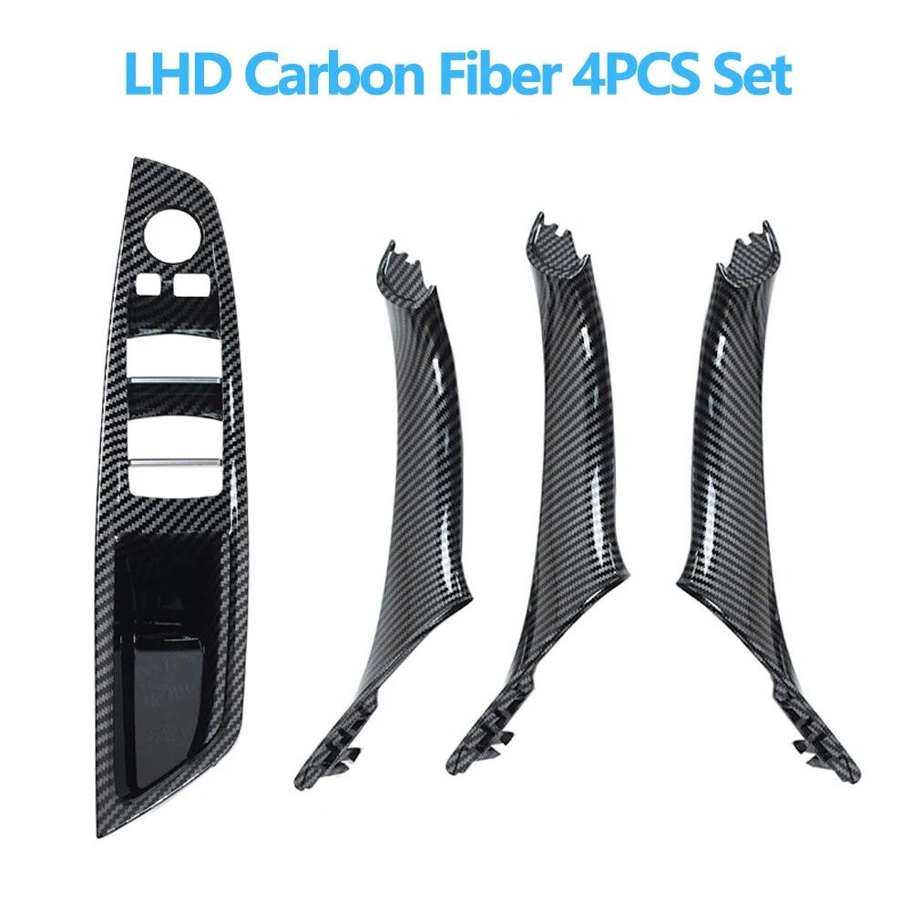 Lewostronny Zestaw Panel Przełączników Okien Drzwi Wewnętrznych Uchwyt Klamka Dla BMW F10 F11 F18 520 523 525 528 530