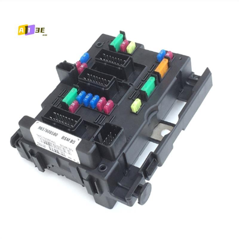 A03E-Fuse Box Module BSM B5 9657608580 6500Y1 For  206 307 406 Citroen C2 C3 C5 Berlingo Xsara Fuse Box Unit