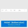 ZCKOT1 1Pcs ABS Car Logo Letter Sticker Rear Tail Door Trunk Sticker Rear Emblem For VW Passat 2016-2021 Accessories StylingSticker