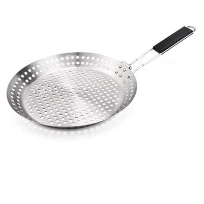 Round Hollow Outdoor BBQ Grill Pan
