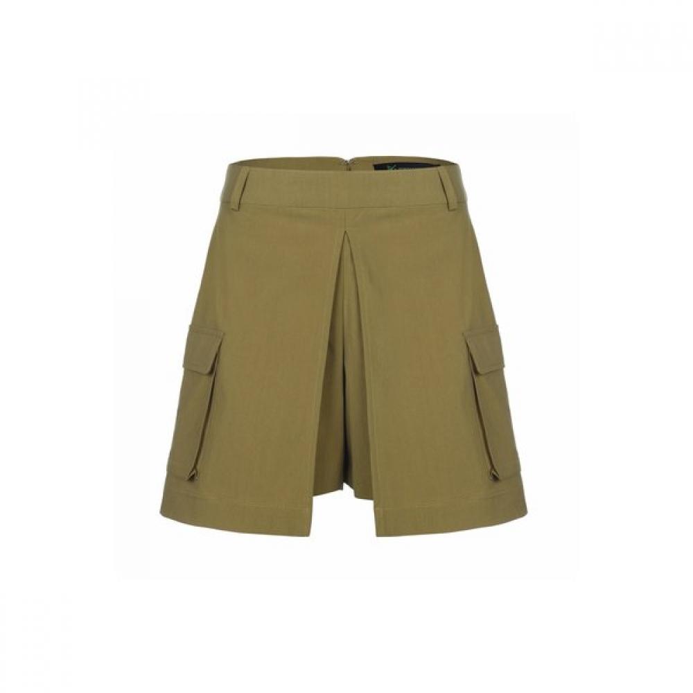 Bermudagrass Cargo Pocket Skirt Pants Olive