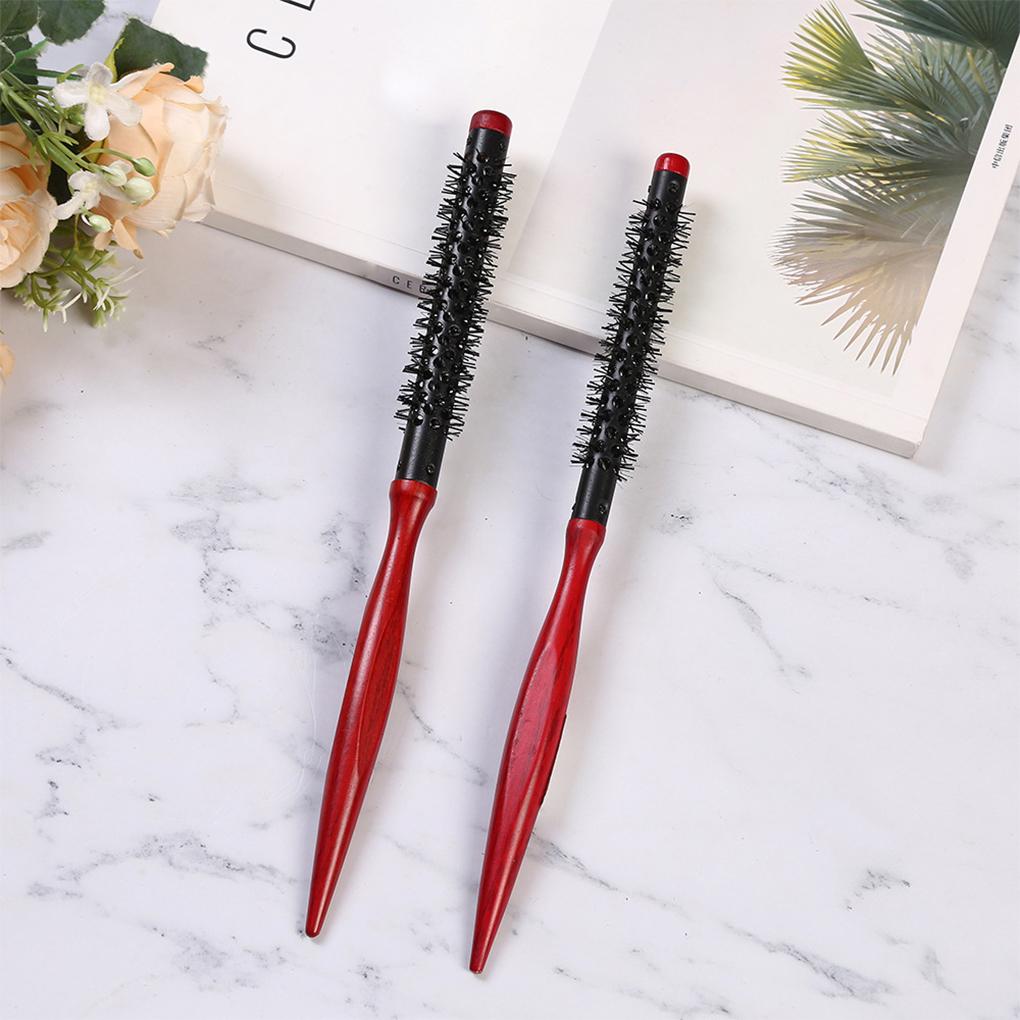 Round Hair Brush For Long-lasting Comb Hair Effortlessly Hairdressing Styling Round Curly Hair Comb