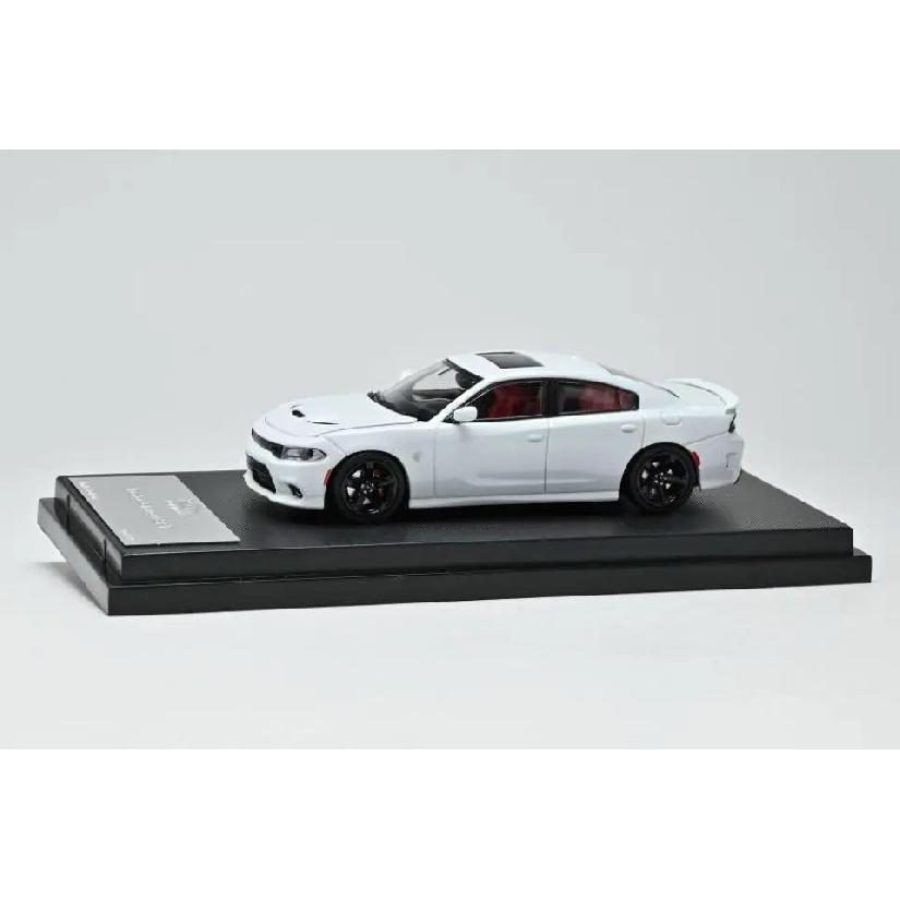 7CM Model 1/64 Alloy Car Model, 2023 Charger SRT Hellcat, available in black and white